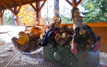Фото номера Дом с 8 спальнями Дома для отпуска Homoród Kulcsosház г. Бэйле-Хомород 73